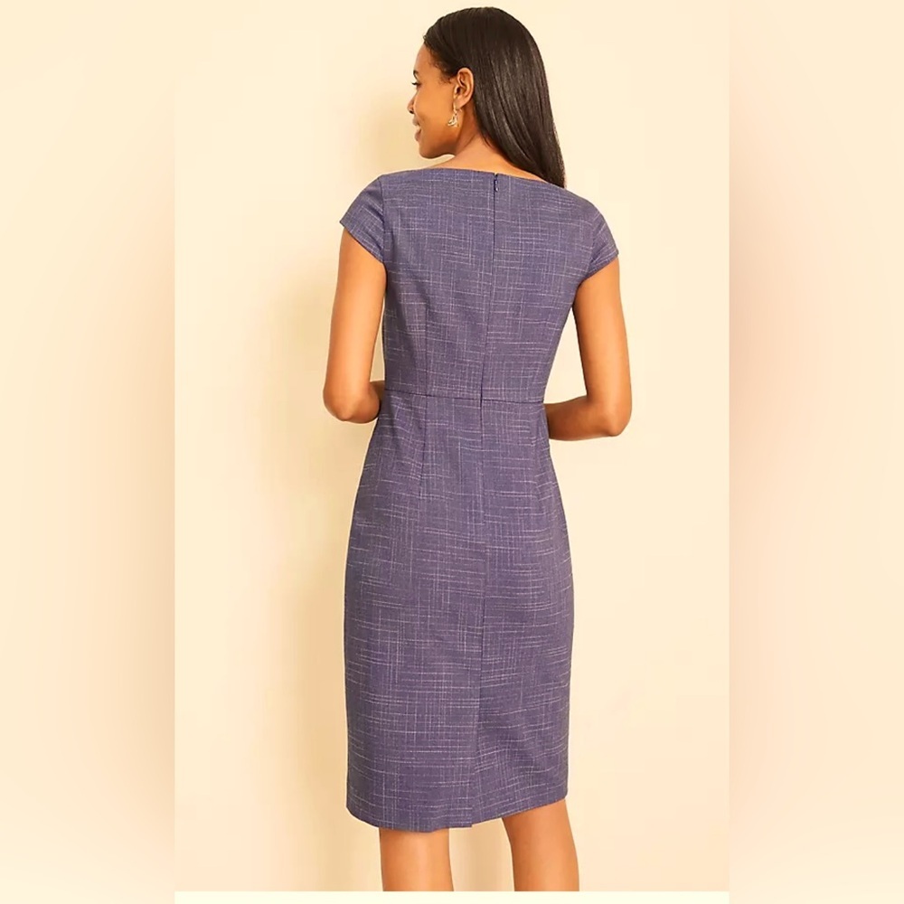 Elegant Purple Women's Dress